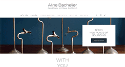 Desktop Screenshot of alinebachelier.com